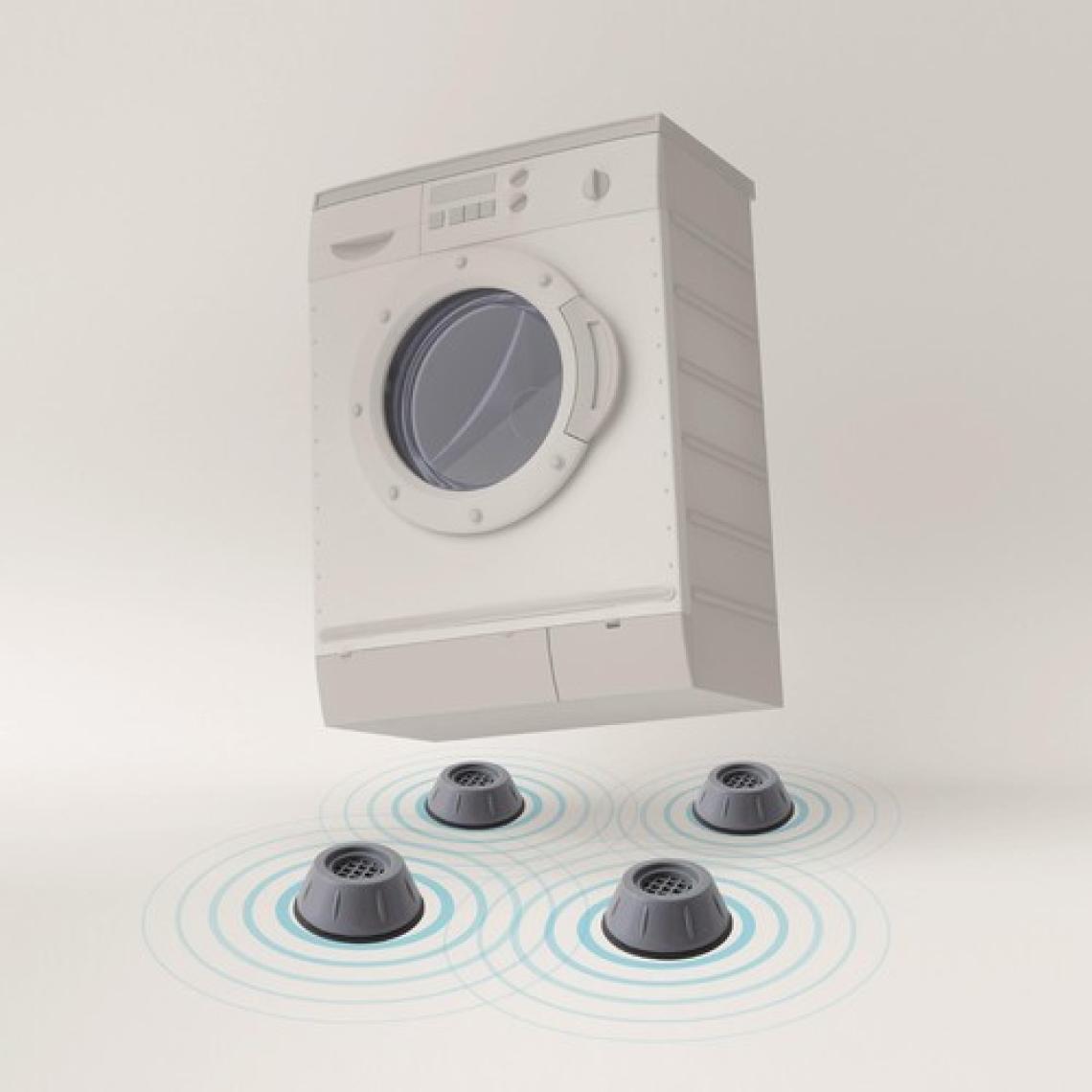 House Pratik HP15 Beyaz Eşya Altı Yükseltici ve Titreşim Önleyici Gri