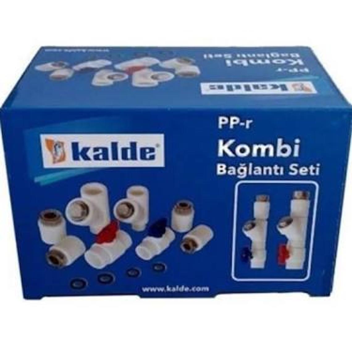 Kalde Kombi Montaj Seti Düz Pp 8`li Alt Bağlantı Seti
