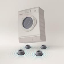 House Pratik HP15 Beyaz Eşya Altı Yükseltici ve Titreşim Önleyici Gri