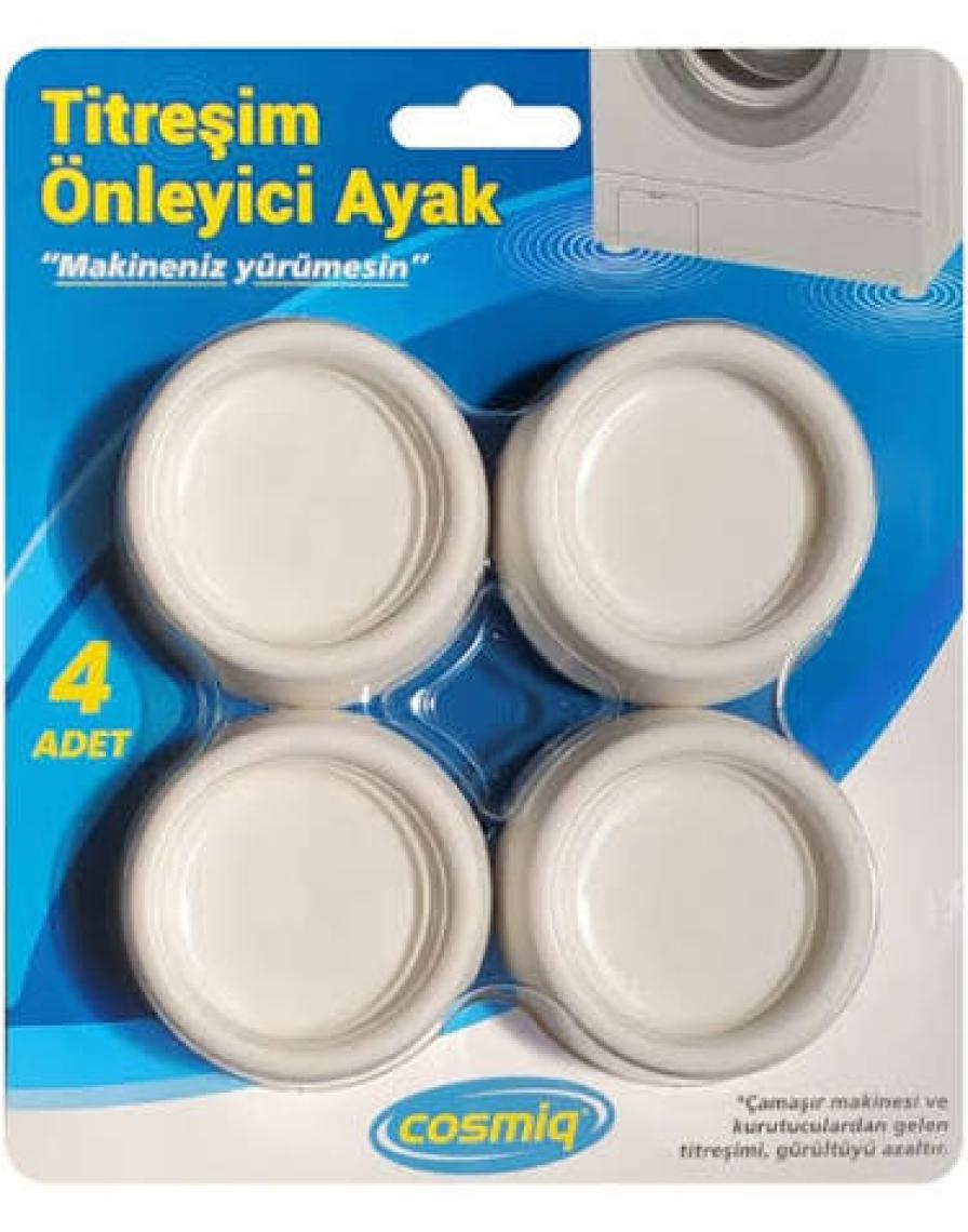 X-Perk Çamaşır Makinesi Titreşim Önleyici Kauçuk Ayak 4 Adet