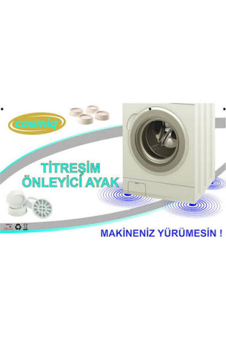 X-Perk Çamaşır Makinesi Titreşim Önleyici Kauçuk Ayak 4 Adet