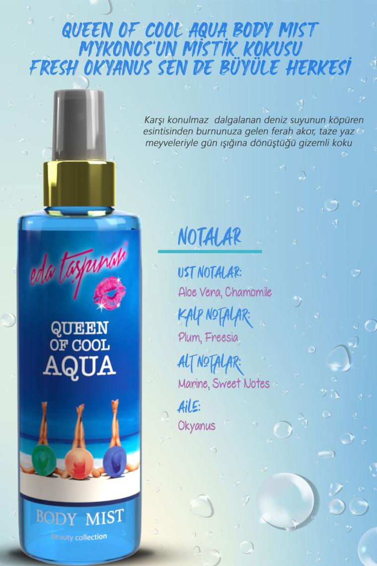 Queen Of Cool Aqua Body Mist Vücut Spreyi 200ml.