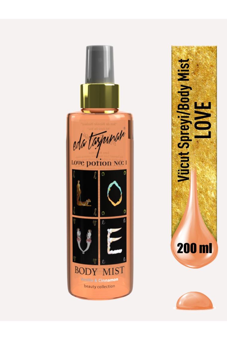 Love Potion No:1 Body Mist Vücut Spreyi 200ml.
