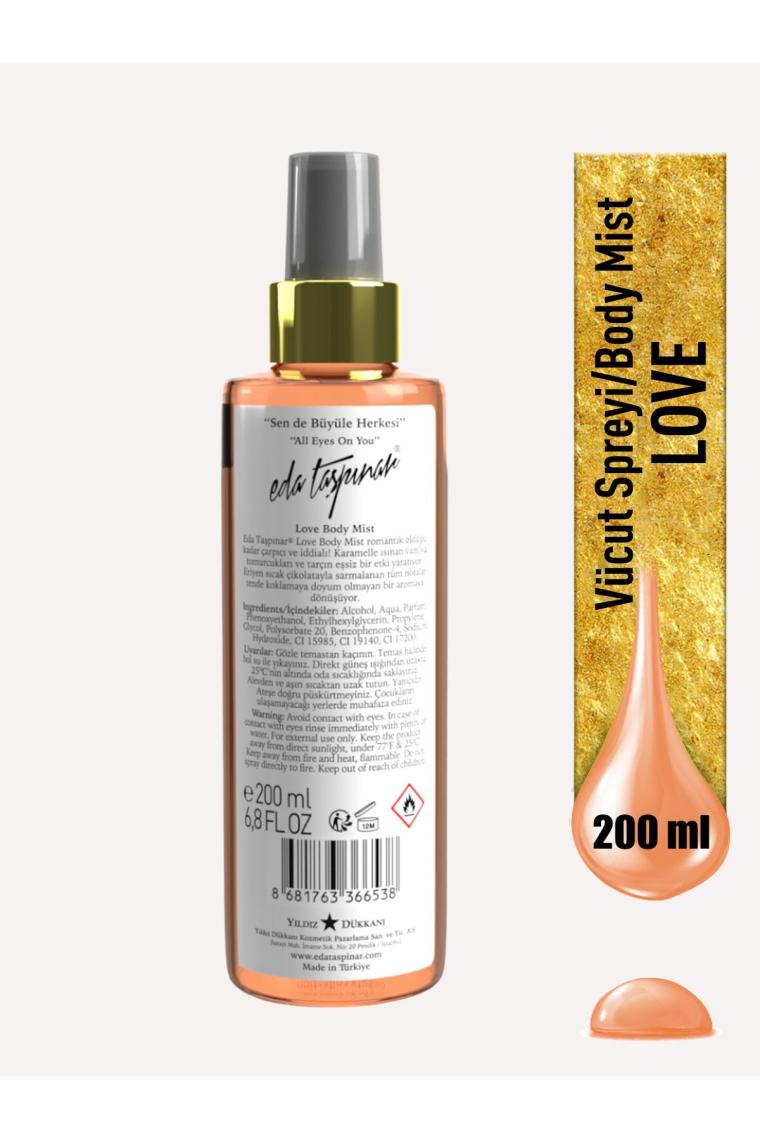 Love Potion No:1 Body Mist Vücut Spreyi 200ml.