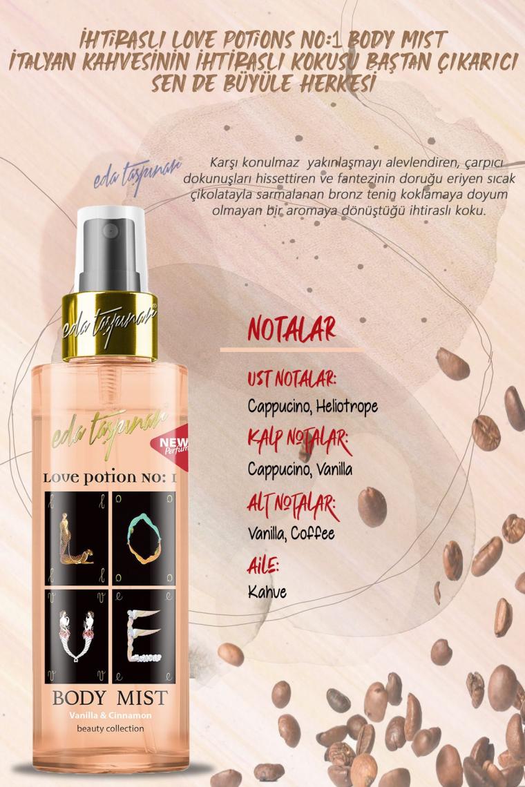 Love Potion No:1 Body Mist Vücut Spreyi 200ml.