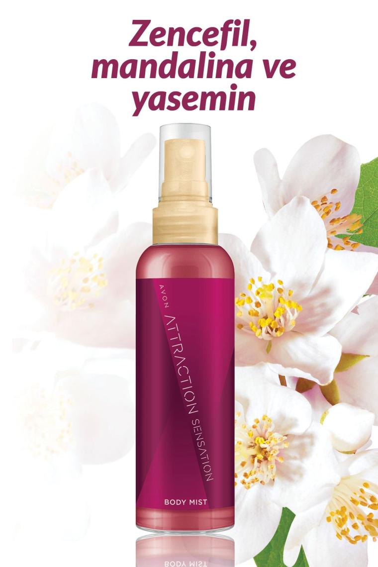 Attraction Sensation Kadın Vücut Spreyi 100 Ml.