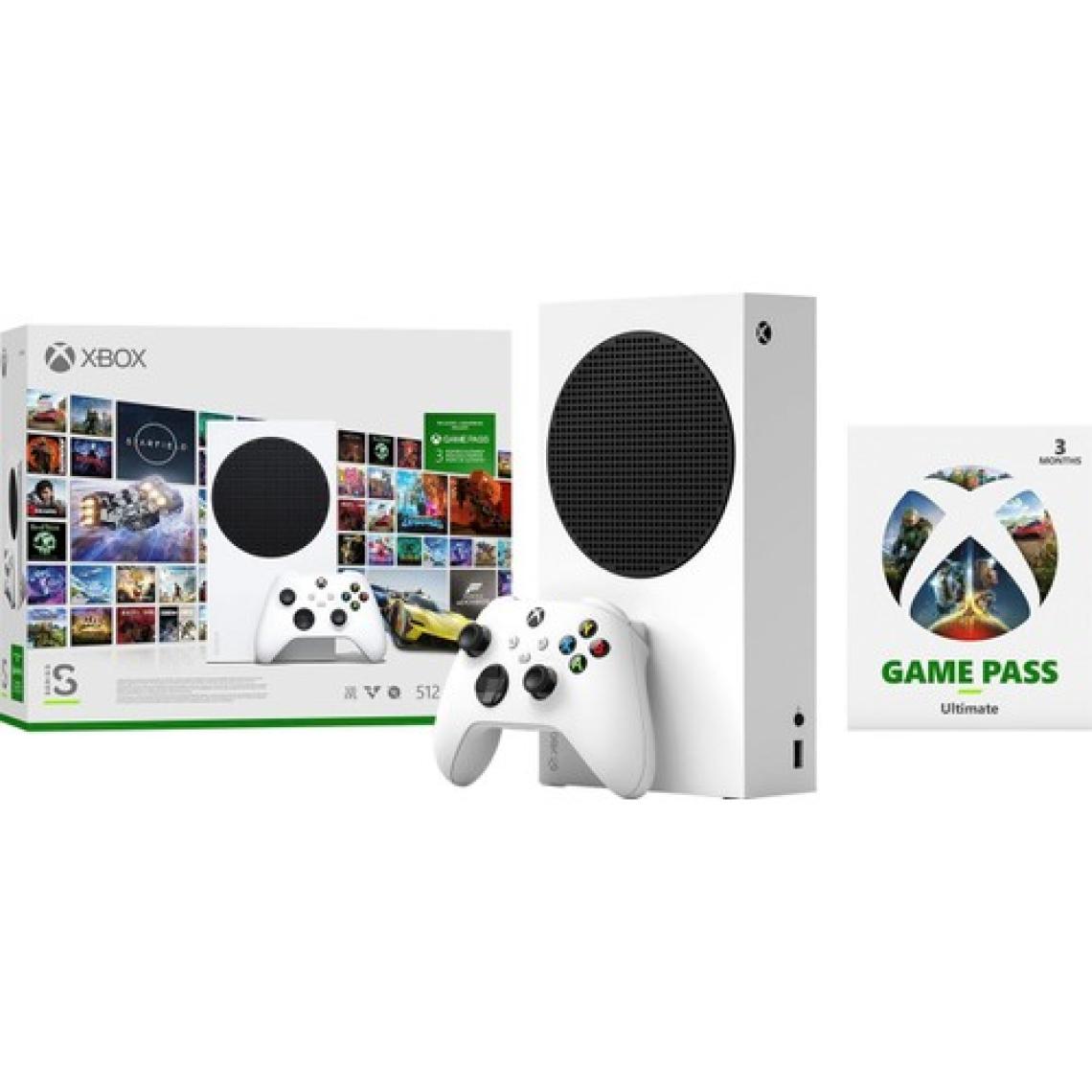 Microsoft Series S 512GB Oyun Konsolu + 3 Ay Gamepass Ultimate Microsoft Türkiye Garantili