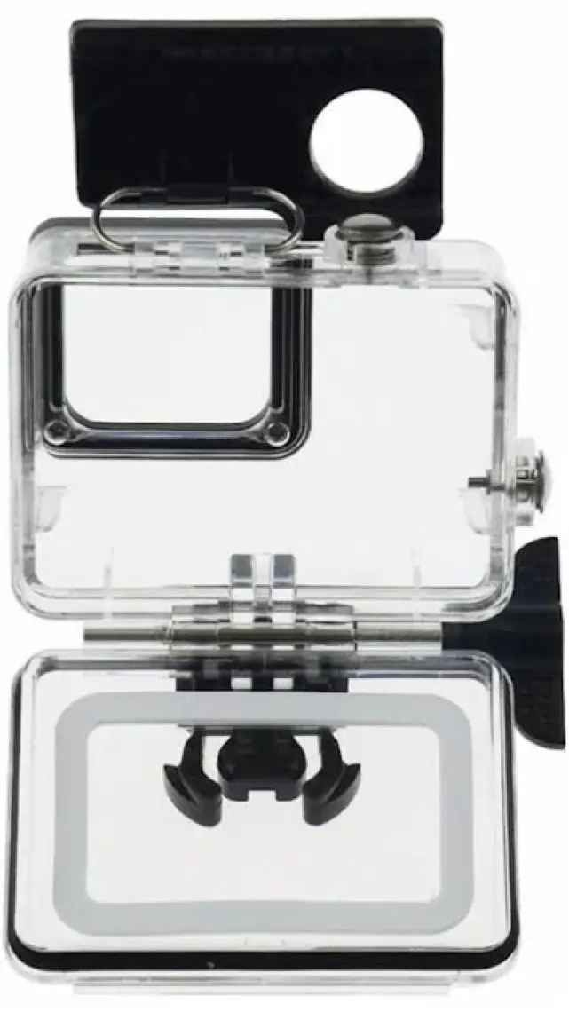 Gplus GO200PL GoPro Hero 5/6/7 Waterproof Su Geçirmez Koruyucu Muhafaza 3 Parça Aksesuar Seti