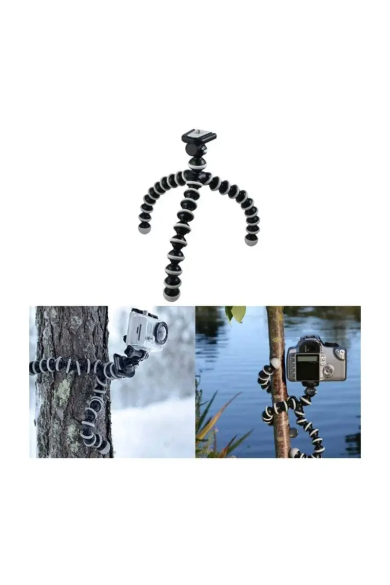 KingMa GoPro Uyumlu Büyük Boy Ahtapot Tripod
