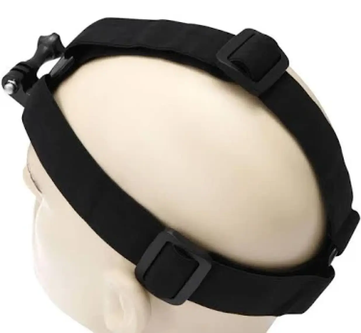 Go Pro Kafa Bandi + Pratik KilitHead Strap + Quickclip