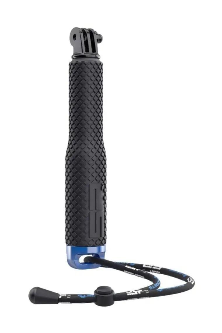 Gplus Gopro 5-4-3-3+ ve Session İçin 20-50 cm Uzayabilen Kumanda Klipsli Monopod