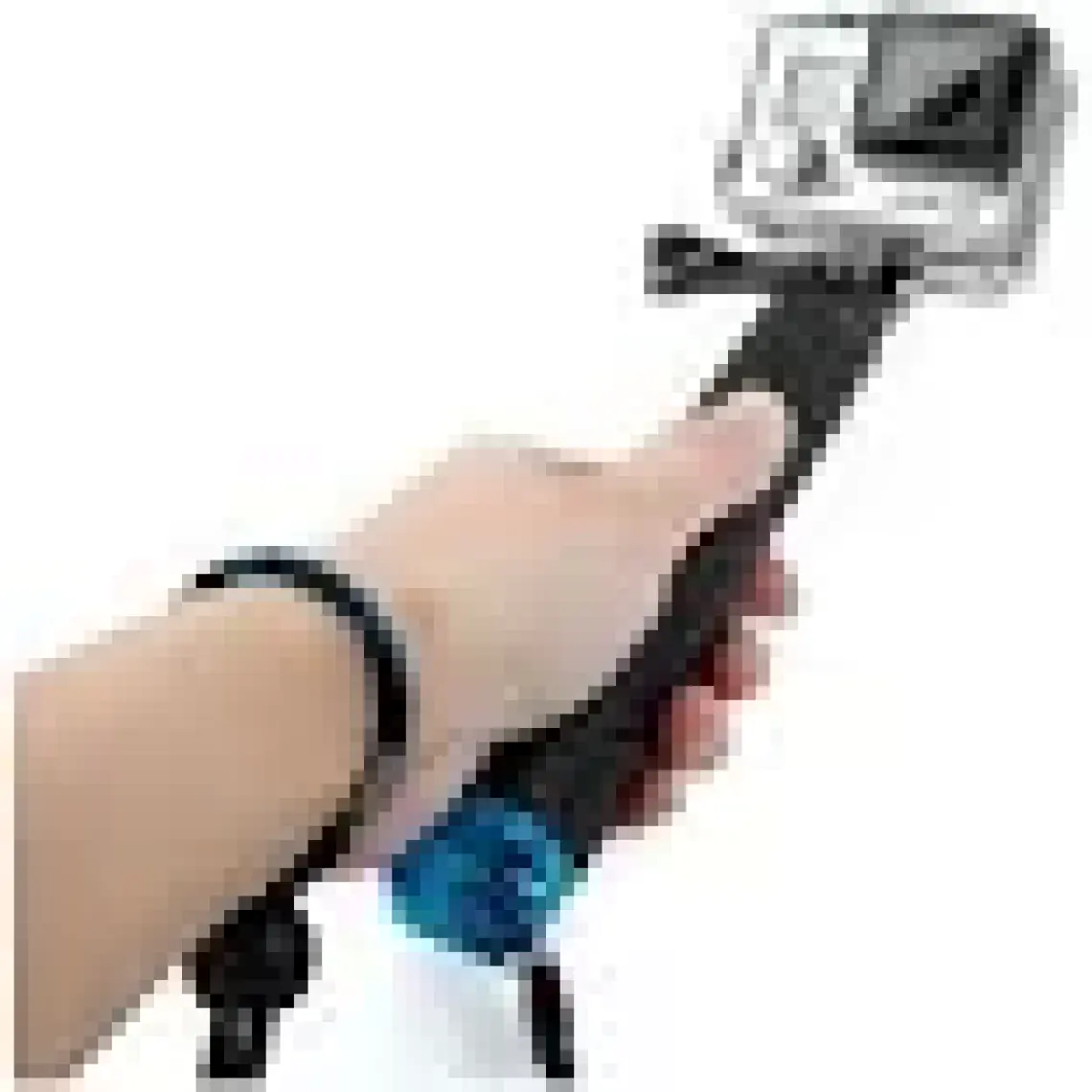 Gplus Gopro 5-4-3-3+ ve Session İçin 20-50 cm Uzayabilen Kumanda Klipsli Monopod