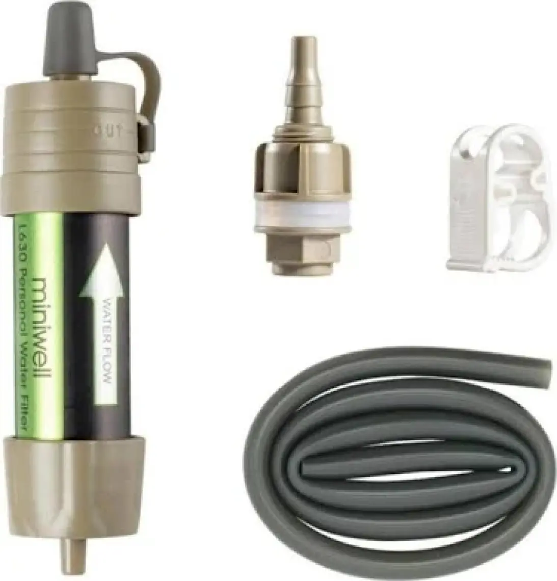 Miniwell L610 Pompalı Portatif Kamp Su Filtresi (3 Filtreli)