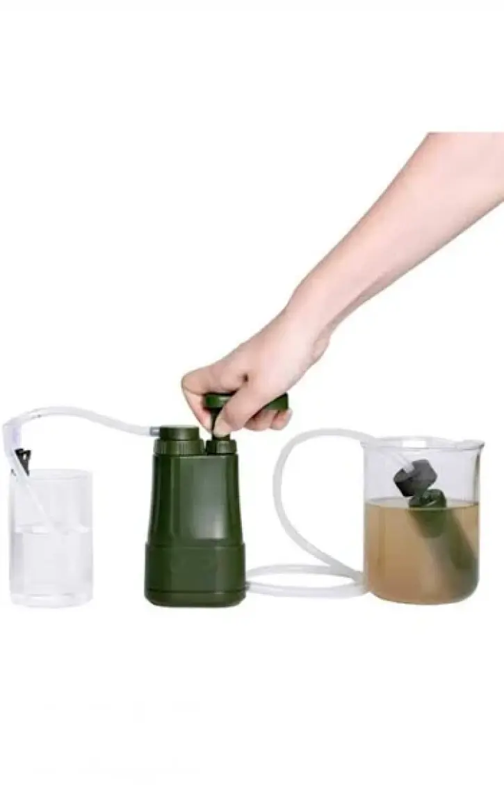 Miniwell L610 Pompalı Portatif Kamp Su Filtresi (3 Filtreli)