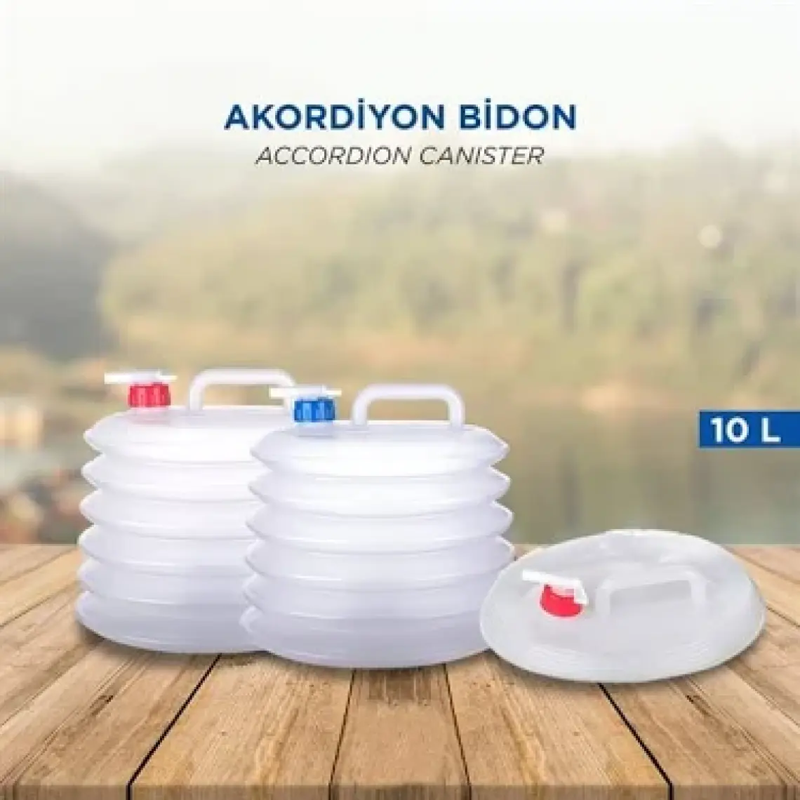 Titiz Akordiyon Bidon 10 Lt