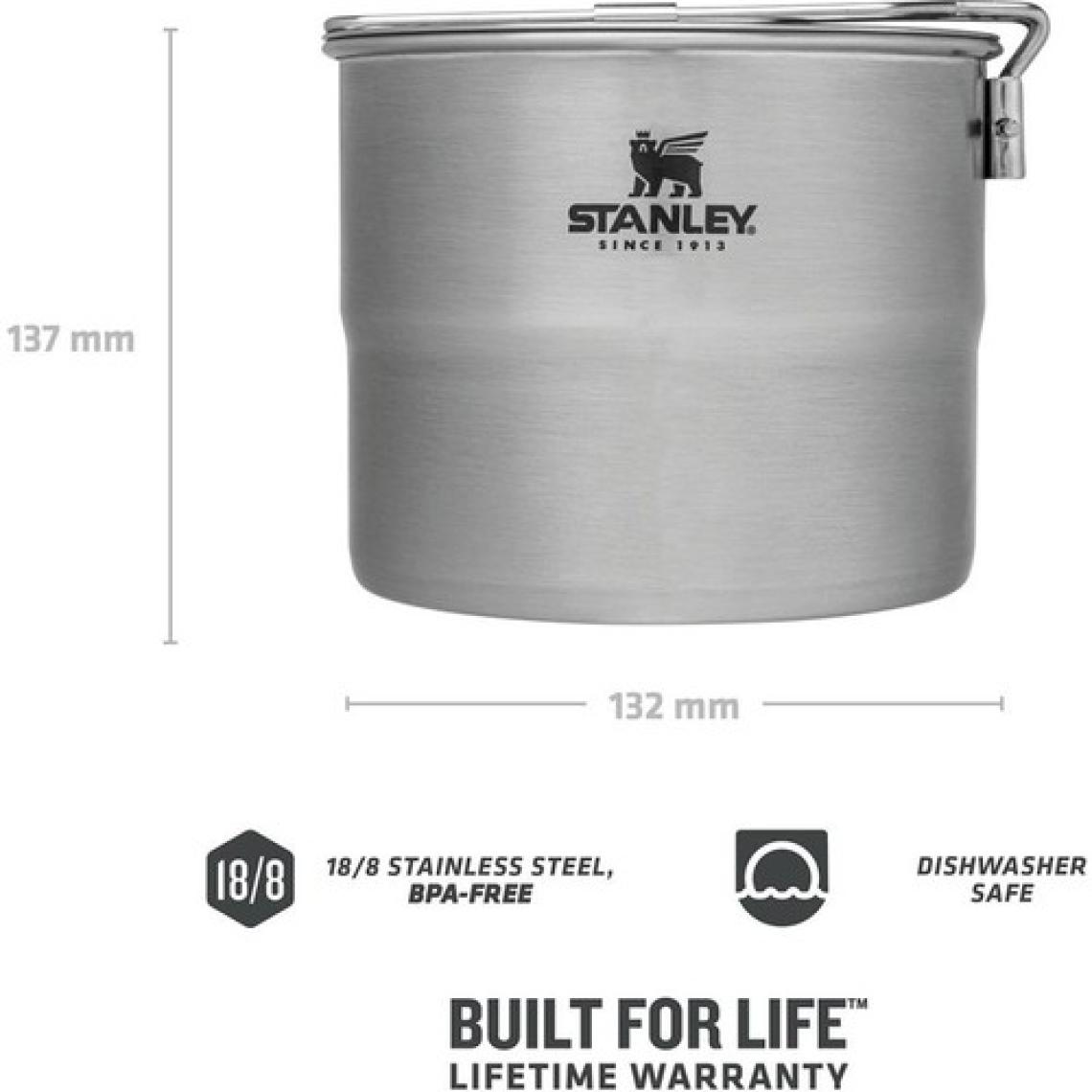 Stanley Adventure Paslanmaz Çelik Iki Kişilik Pişirme Seti