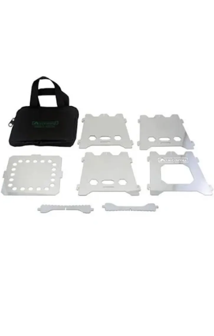 Orcamp Paslanmaz Inox Ateş Kutusu - Çantalı
