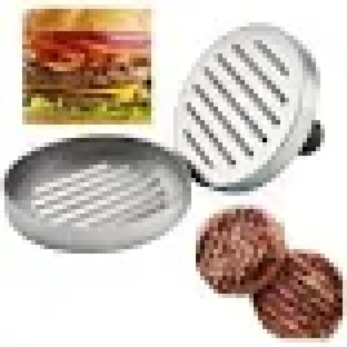 Campout  Campout Hamburger Press Alüminyum