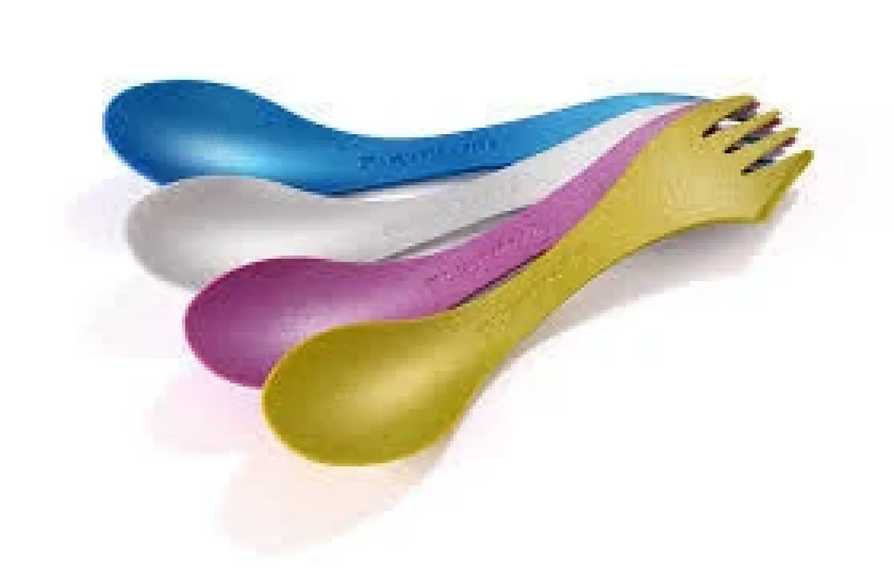 Light My Fire® Spork Original 4'Lü Kaşık-Çatal (Turkuaz,Sarı,Yeşil,Fuşya)