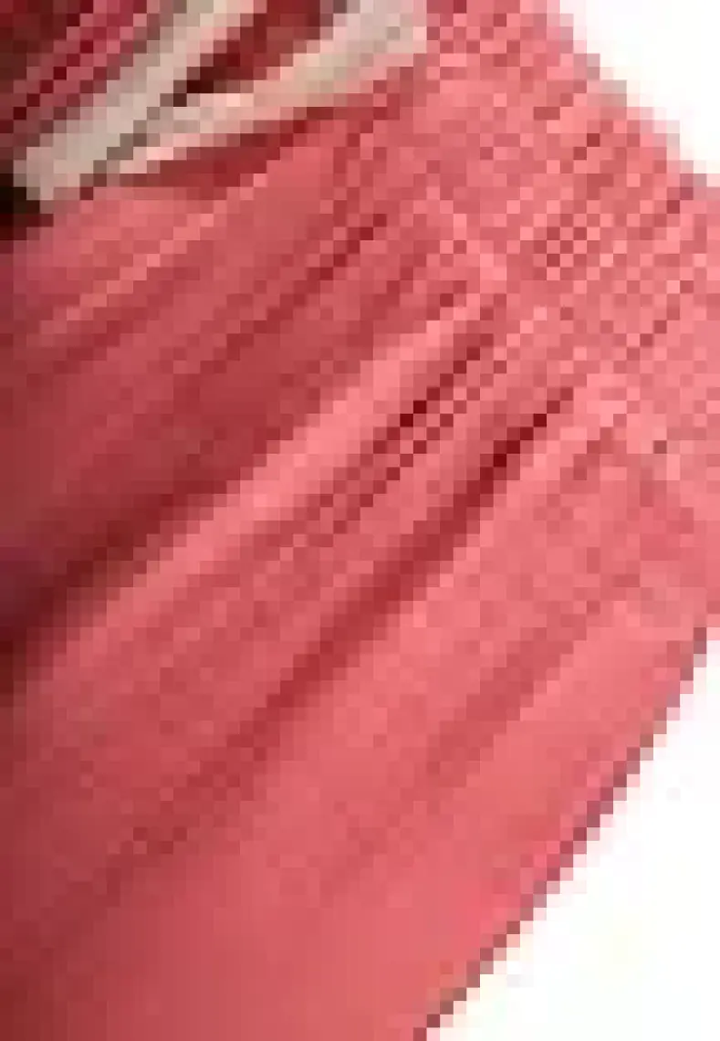 Organic Beli Fırfırlı Geniş Kesim Müslin Pantolon 1-8 Yaş Mercan
