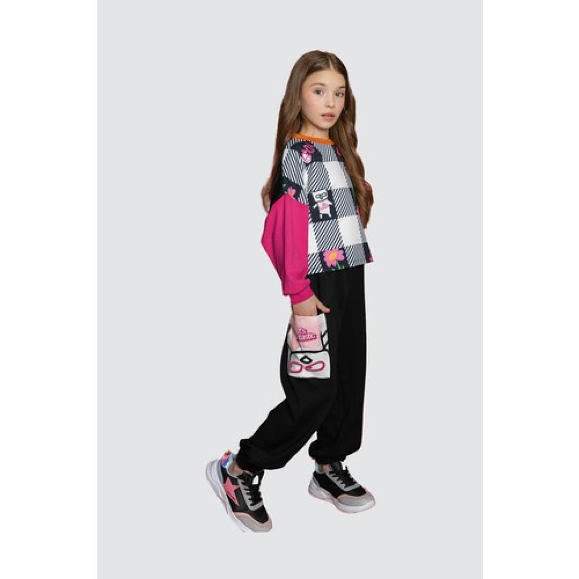 Bg Store Kız Çocuk Siyah Pantolon