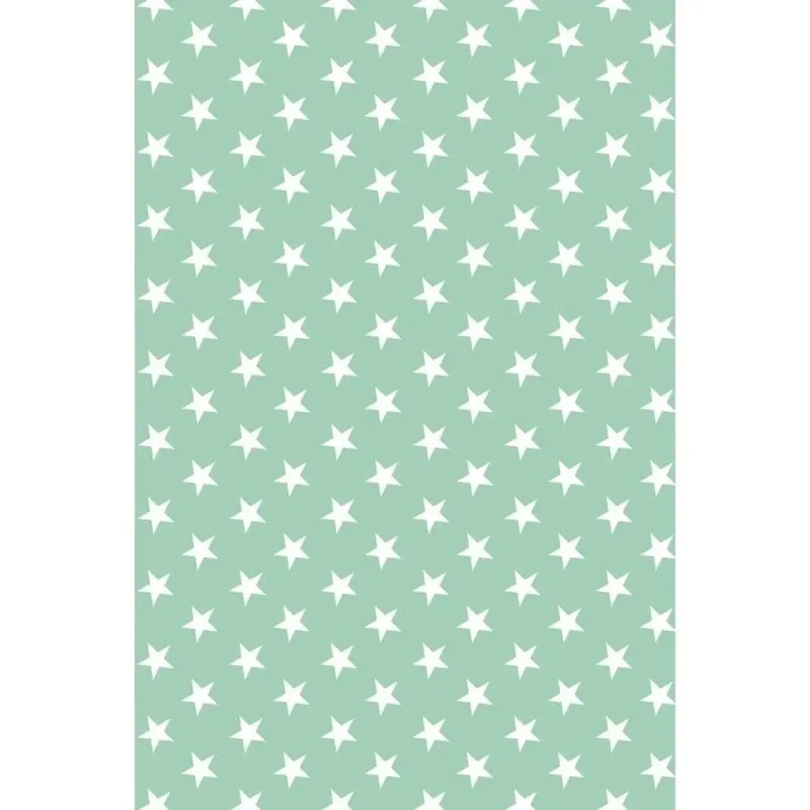 Premier Home Yıldız Desenli Fon Perde Mint 170 x 270