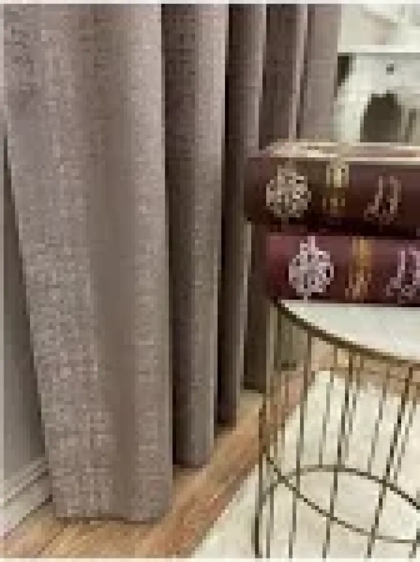 Brillant Elena Model Jakar Zemin Kendinden Desenli 1/2,5 Pile Fon Perde