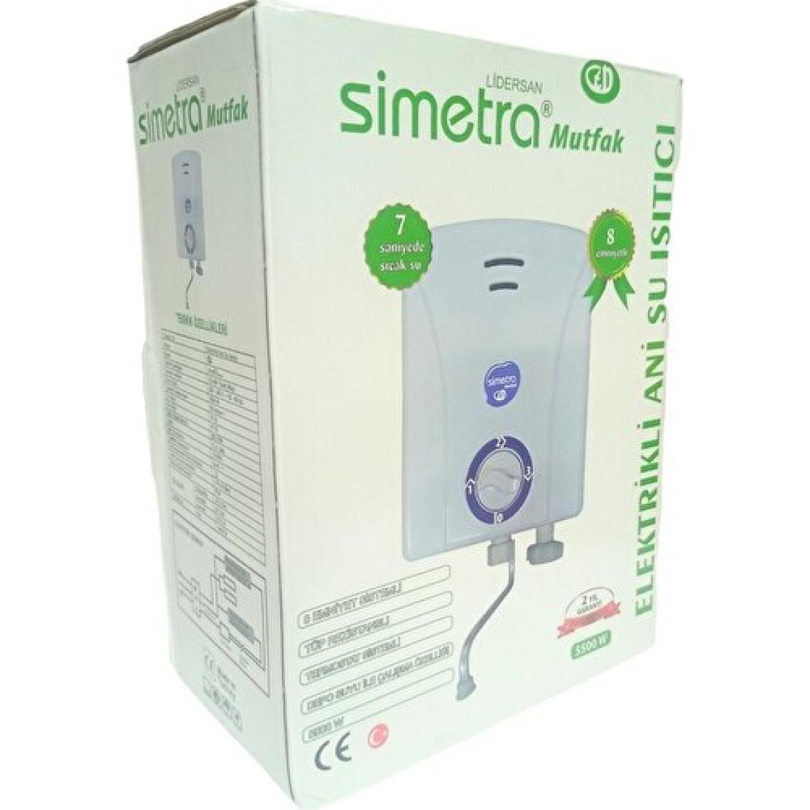 Simetra Mutfak Tipi Ani Su Isıtıcı 5500W