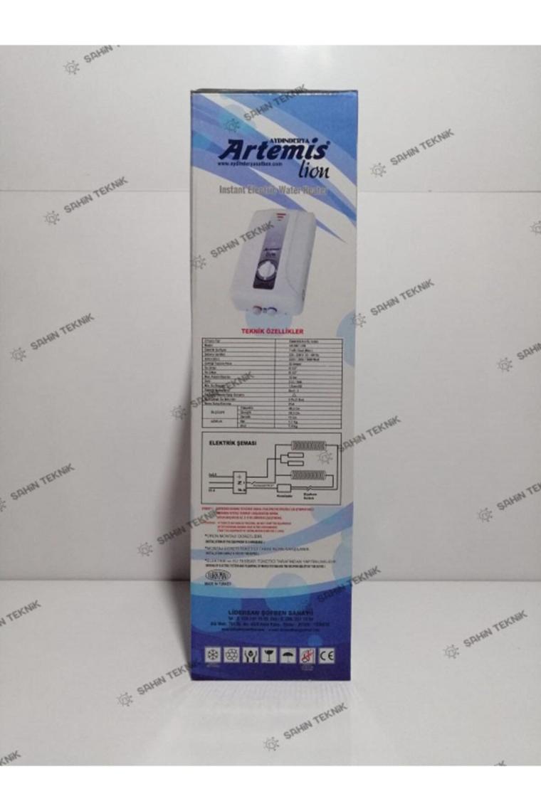Artemis Lion 7000 Watt Elektrikli Şofben Ani Su Isıtıcısı