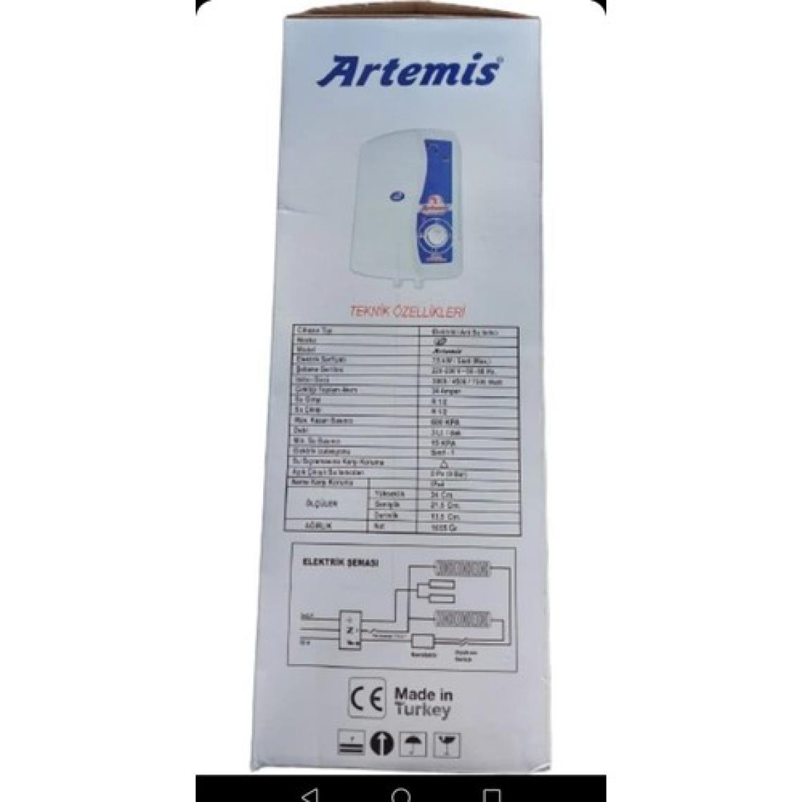 Artemis Elektro Model Elektrikli Şohben 7 mt Kablolu Tam Takım Set