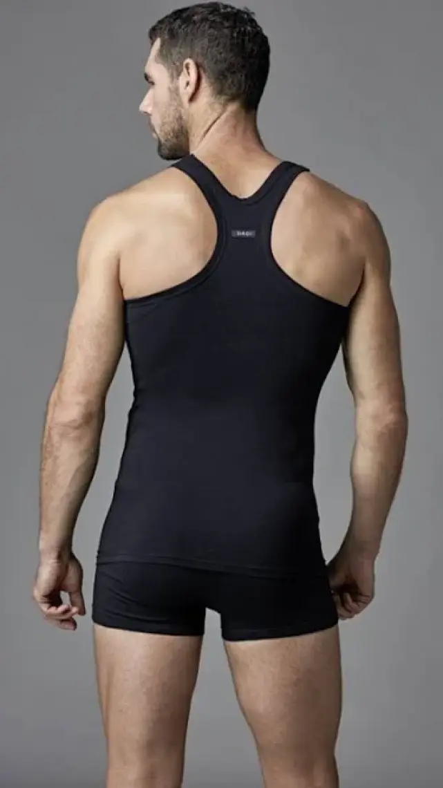 Siyah Penye Compact Sporcu Erkek Atlet