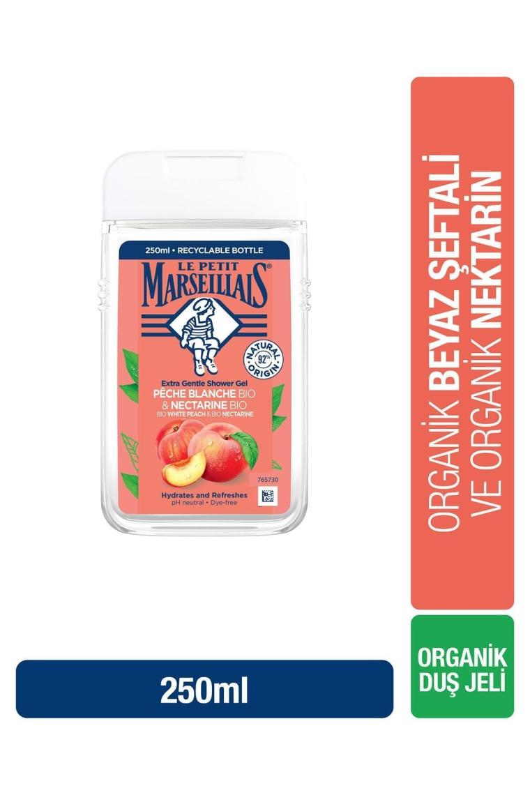 Le Petit Marseillais Beyaz Şeftali ve Nektarin Duş Jeli 250 ml