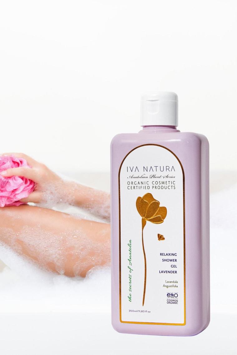 Rahatlatıcı Ve Dinlendirici Etkili Duş Jeli Lavanta Ve Gül Özlü 350 ml