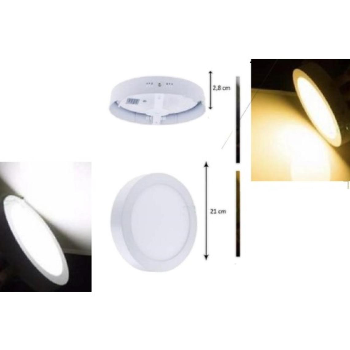 Cata 24 Watt Sıva Üstü Panel LED Armatür Beyaz Işık Cata CT-5271 Beyaz