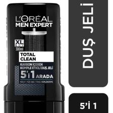 Total Clean 5'i 1 Arada Kömürlü Duş Jeli 300 ml