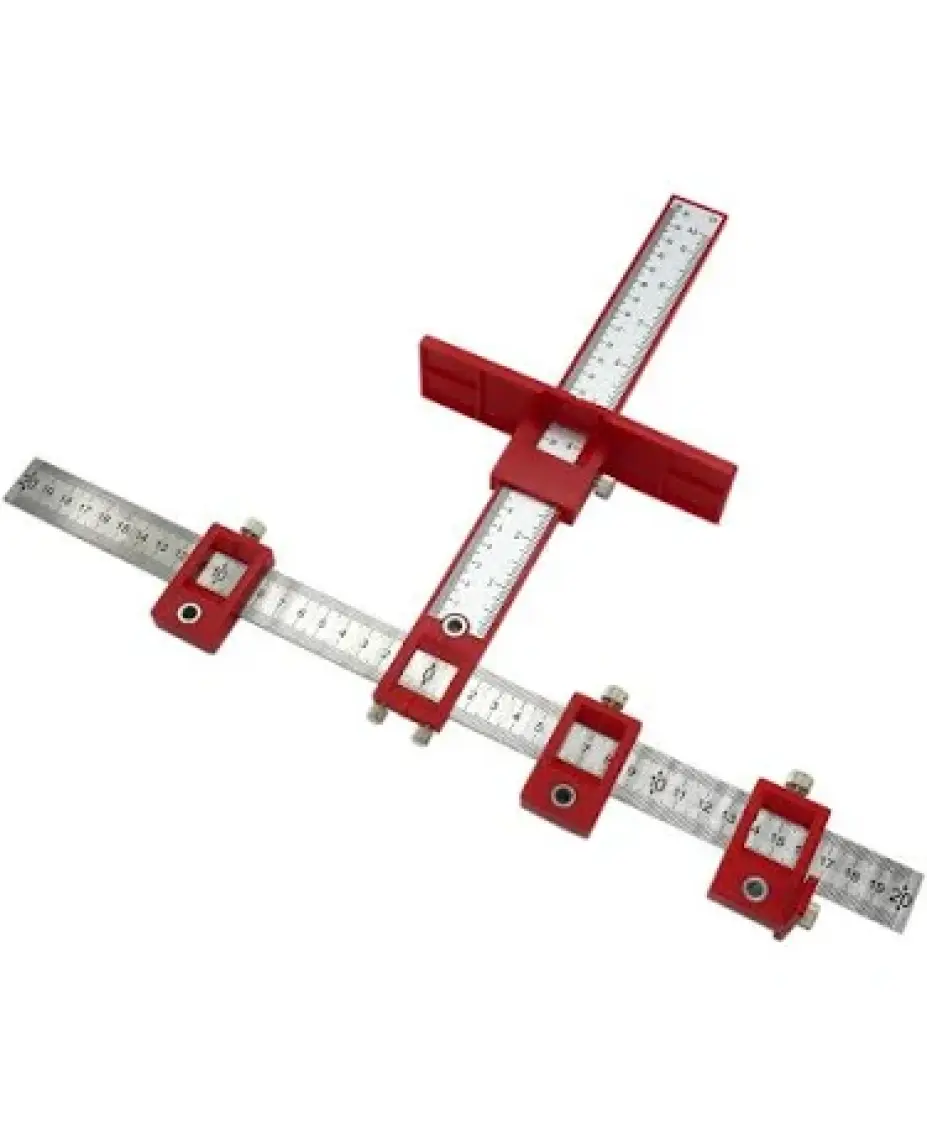 Rox Wood 0058 Delik Delme Merkezleme Kılavuz Cetveli