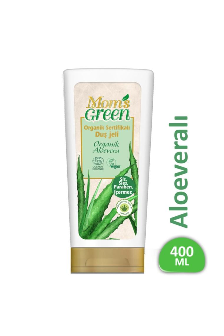 Organik Sertifikalı Duş Jeli Organik Aloeveralı 400 ml