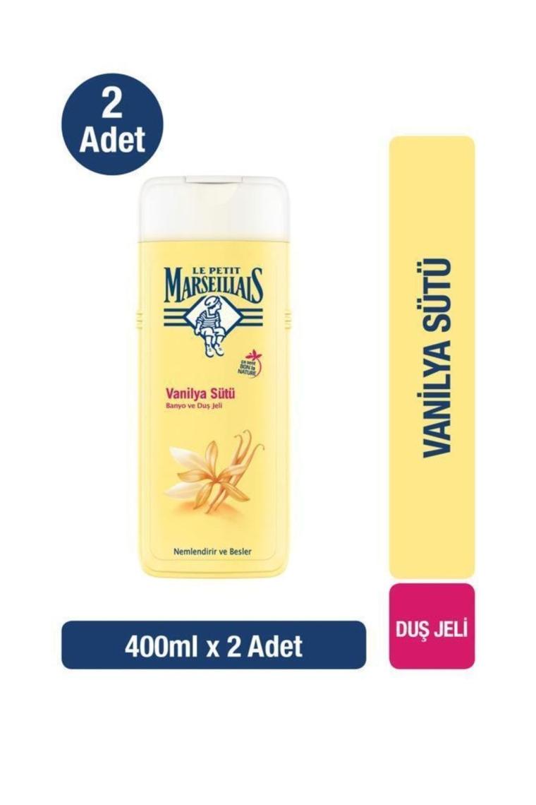 Vanilya Sütü Duş Jeli 400 Ml X 2 Adet