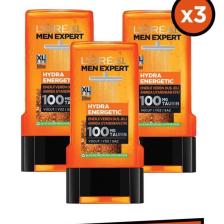 Hydra Energetic Enerji Veren Duş Jeli 300ml 3'lü Set