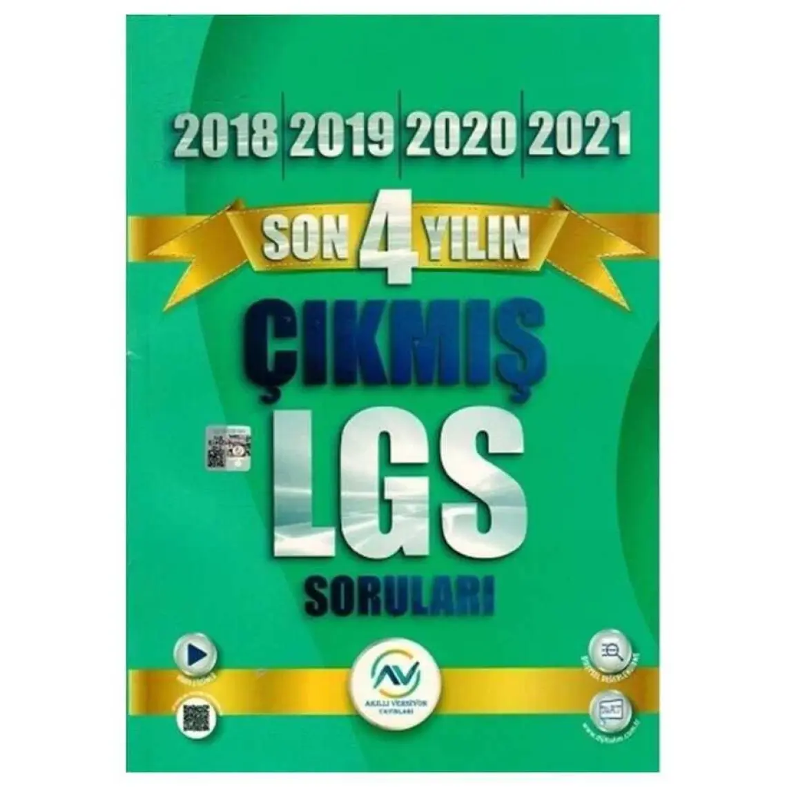 Av Akıllı Versiyon Yayınları 8. Sınıf LGS Son 3 Yılın Çıkmış Sorular