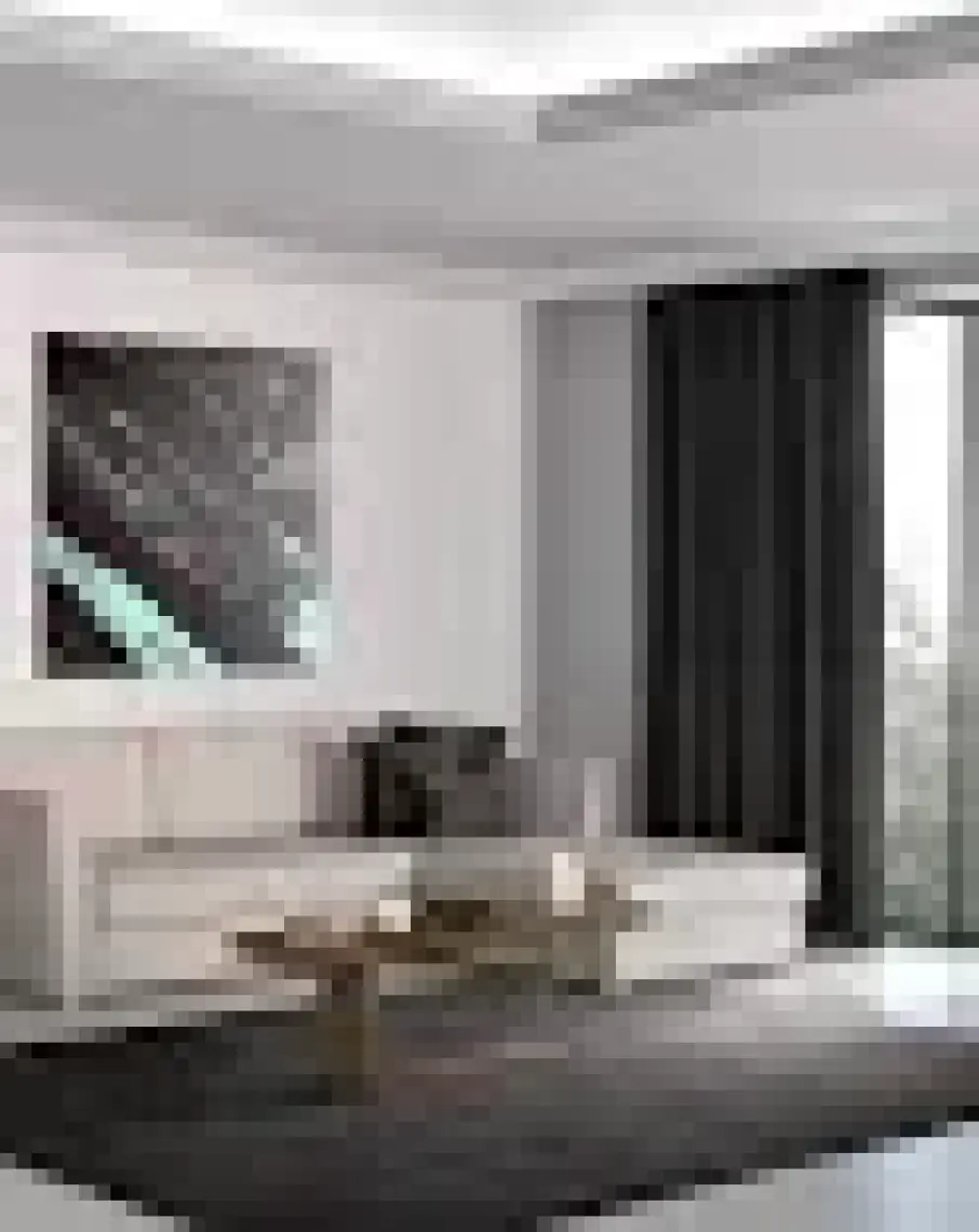 Perle Home Daily Series Siyah Rengi Ada Fon Perde