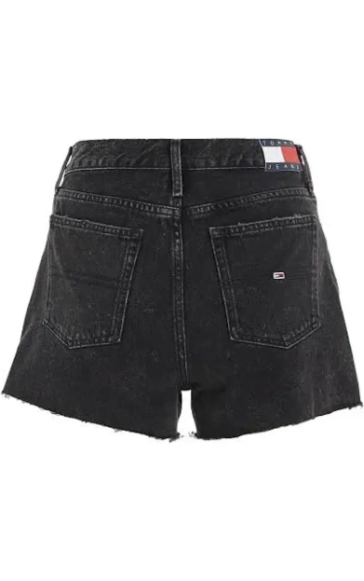 Tommy Jeans Normal Bel Normal Siyah Kadın Şort Hot Pant BH0082