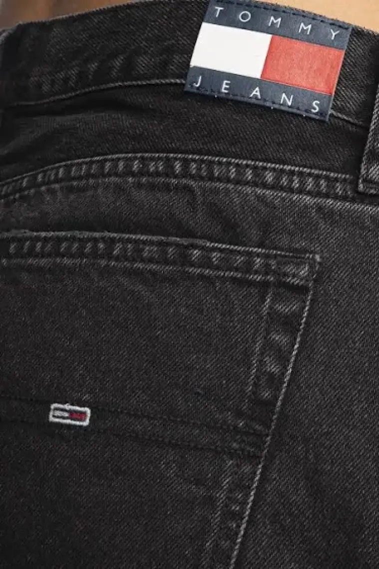 Tommy Jeans Normal Bel Normal Siyah Kadın Şort Hot Pant BH0082