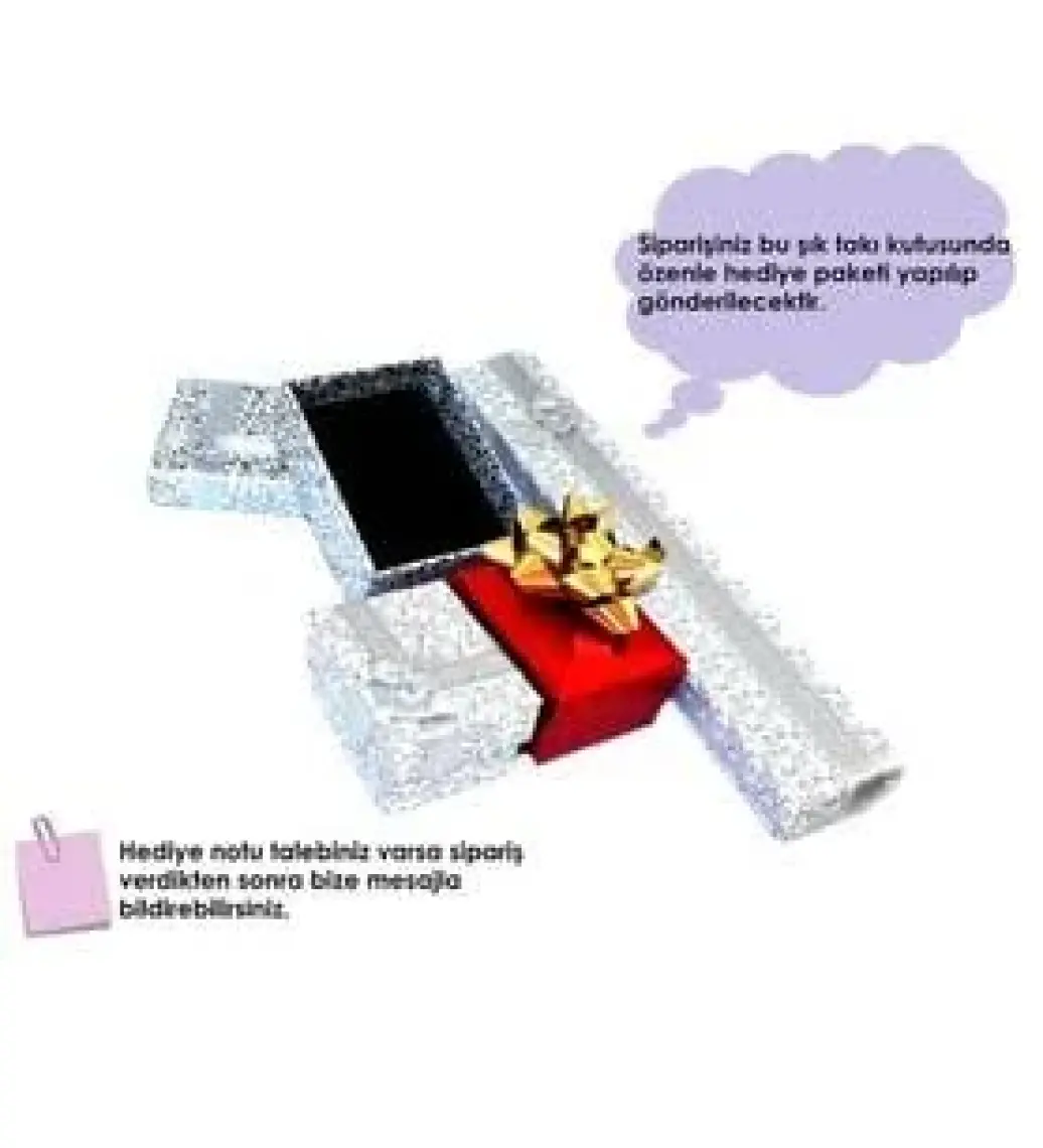 ÇLK Accessories Çelik Hareketli Döner Taşlı Kar Tanesi Kolye