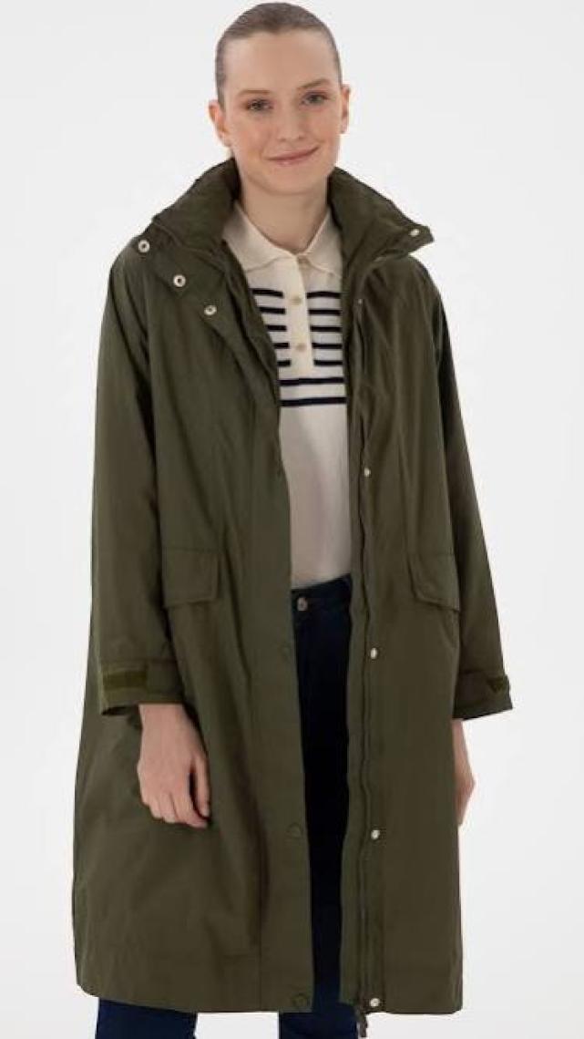 U.s. Polo Assn. Kadın Koyu Haki Trençkot 50299143-VR111