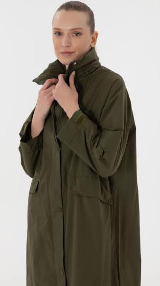 U.s. Polo Assn. Kadın Koyu Haki Trençkot 50299143-VR111