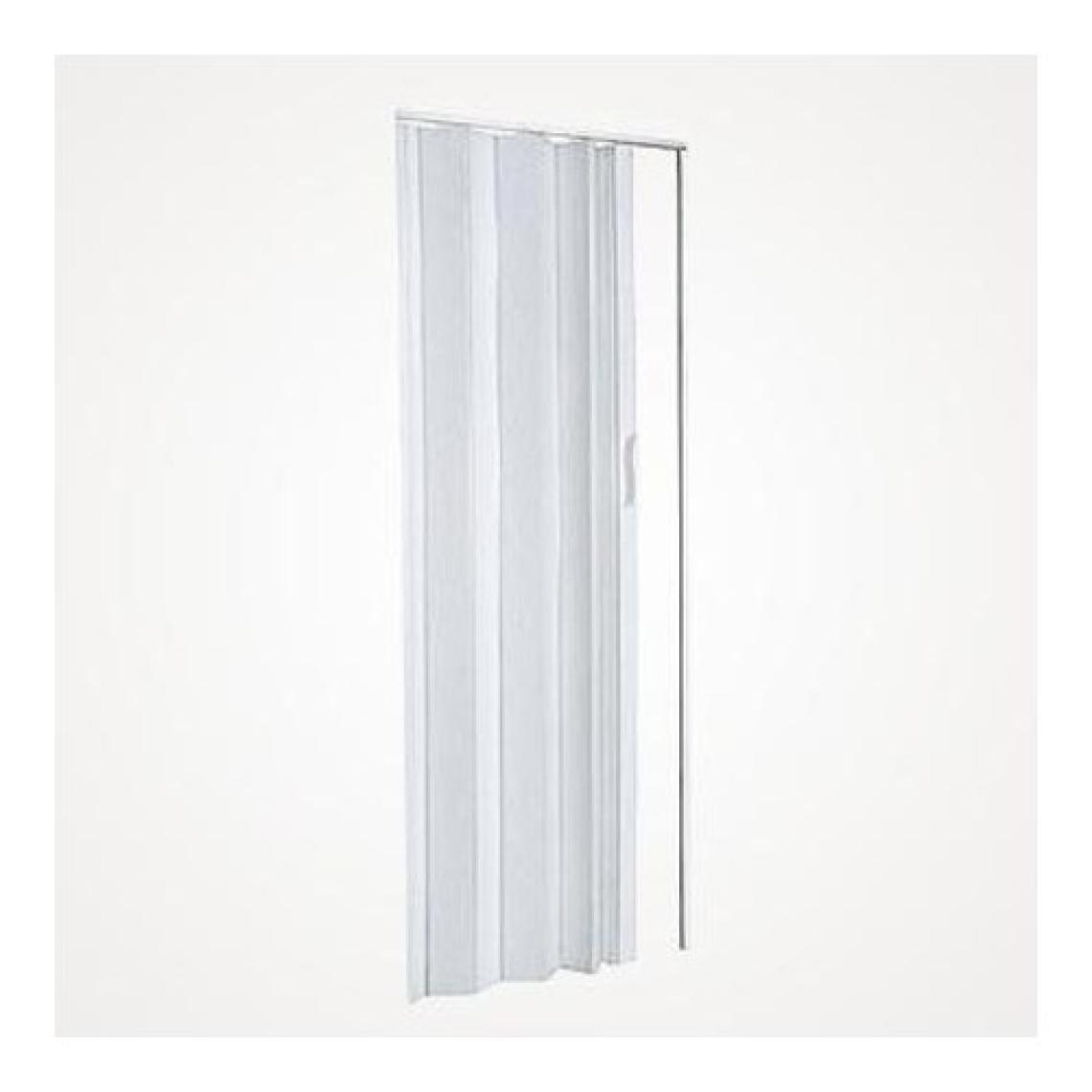 Geom Pvc Katlanan Akordiyon Kapı Beyaz Dişbudak 82X203 Cm