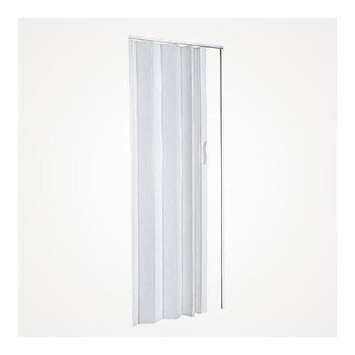 Geom Pvc Katlanan Akordiyon Kapı Beyaz Dişbudak 82X203 Cm