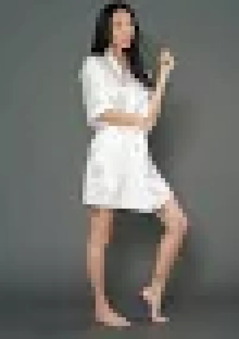 For You Moda Saten Gold Bride Nakışlı Gelin Sabahlığı FM000001