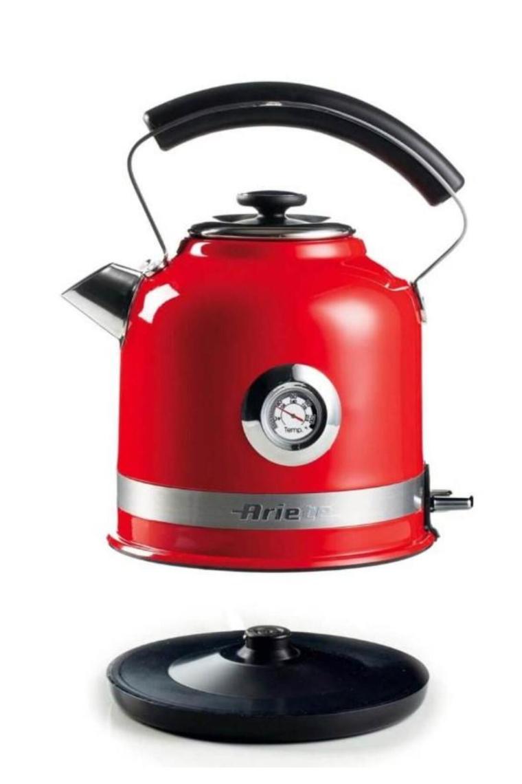 Ariete Moderna 2854 Kırmızı 2000 W 1.7 lt Çelik Kettle